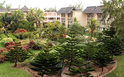 Jardins de l'Indian H�tel. 