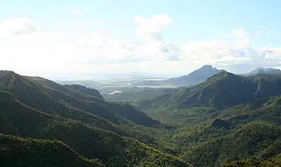 Vue de l'ile. 