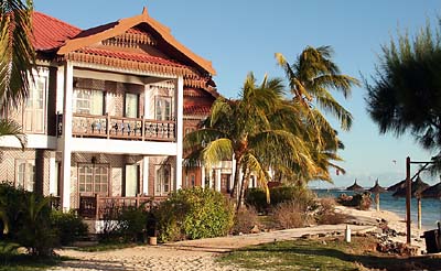 Plage de Maurice. 