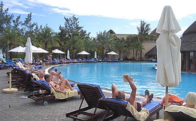 La piscine principale. 