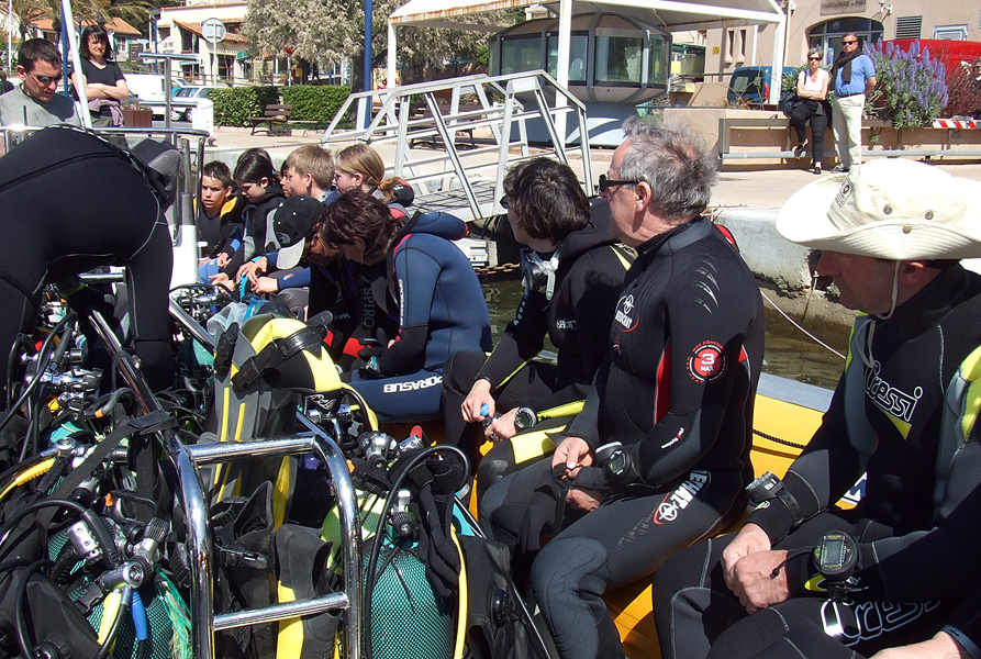 L'embarquement. fud0082