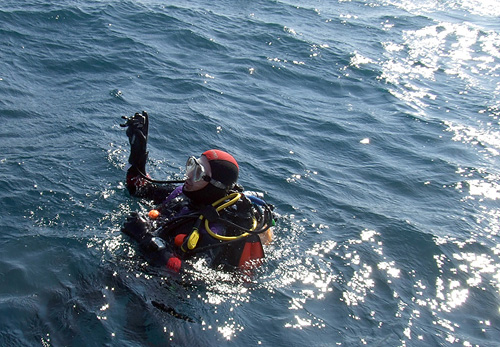 Un homme � la mer. fum0092