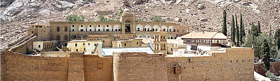 Le monast�re Sainte Catherine. SteCathe1