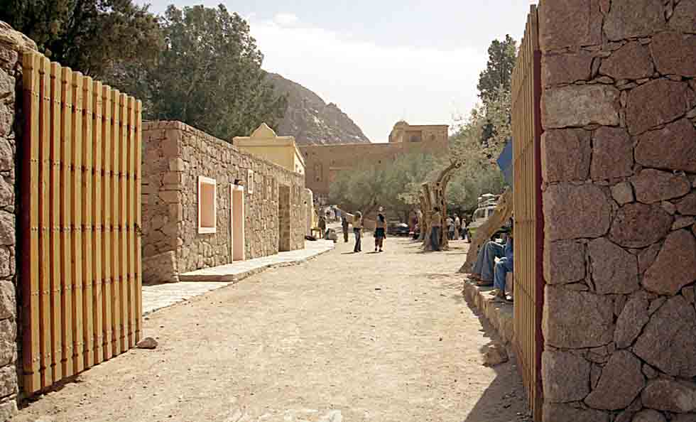 Le monast�re Sainte Catherine. c14404