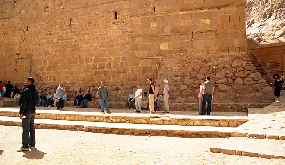 Le monast�re Sainte Catherine. c14411