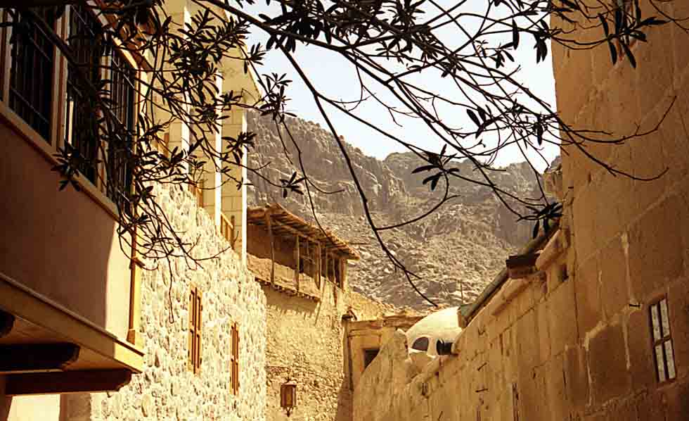 Le monast�re Sainte Catherine. c14413