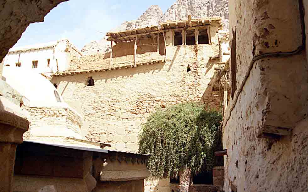 Le monast�re Sainte Catherine. c14419