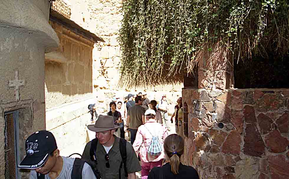 Le monast�re Sainte Catherine. c14423