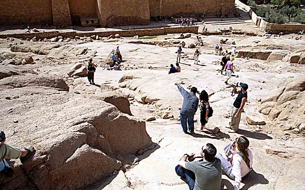 Le monast�re Sainte Catherine. c14428