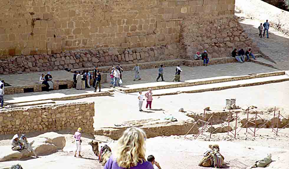 Le monast�re Sainte Catherine. c14433