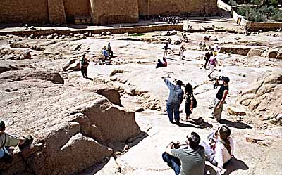 Le monast�re Sainte Catherine. c14428