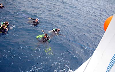 R�cup�ration de la palanqu�e. 0154