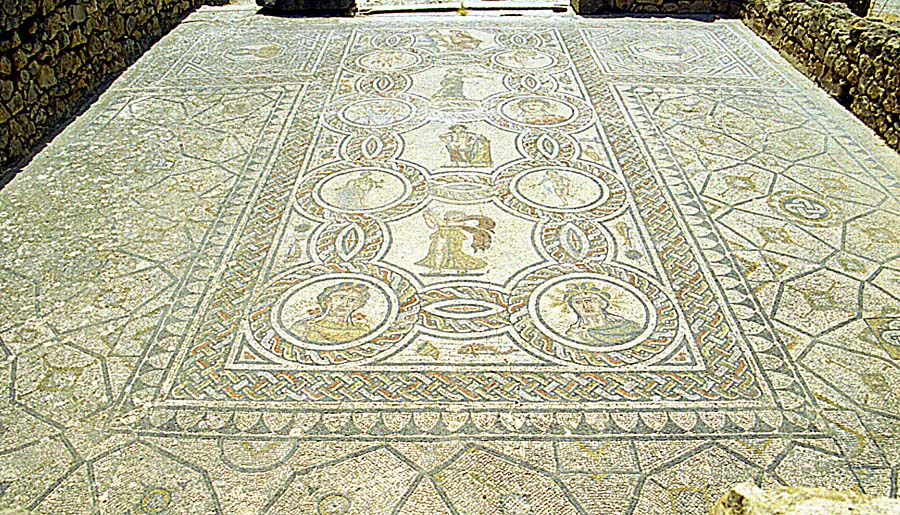 Une mosa�que de Volubilis. 