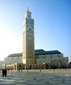 La Grande Mosqu�e de Casablanca. 