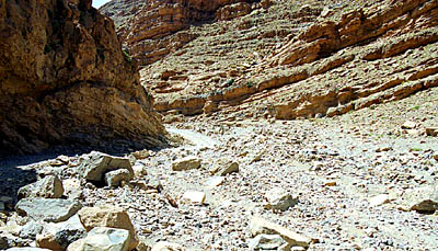 La route de montagne. 