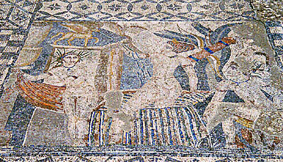 Une mosa�que de Volubilis. 