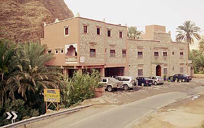 L'h�tel Amazir au Todra. c15027n