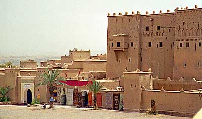 La kasba du Glaoui � Ouarzazate. 