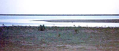 Le lac sal�. 