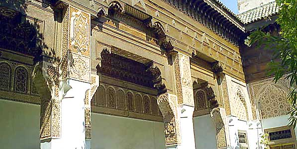 Le palais de la Bahia. 
