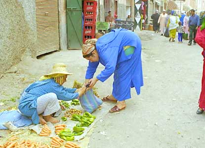 Dans les souks et la m�dina. 